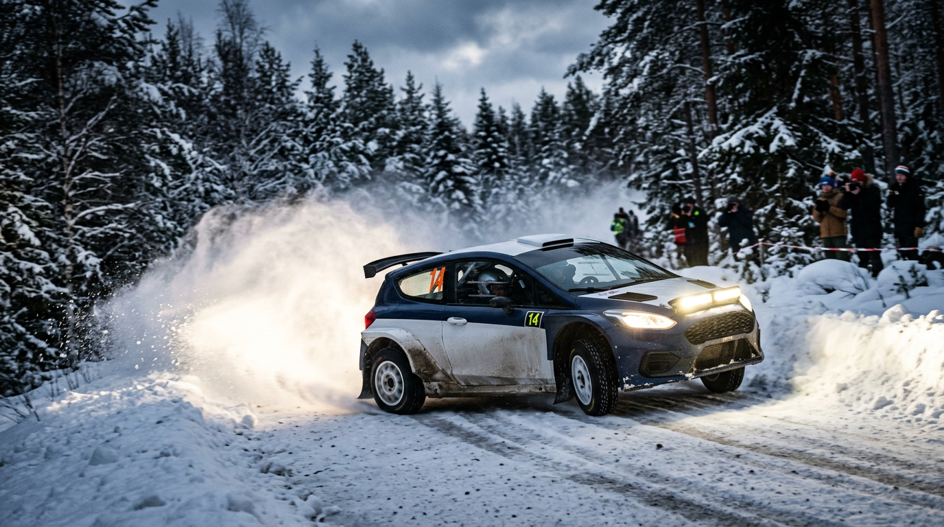Rally Sweden: Flat Out on Ice